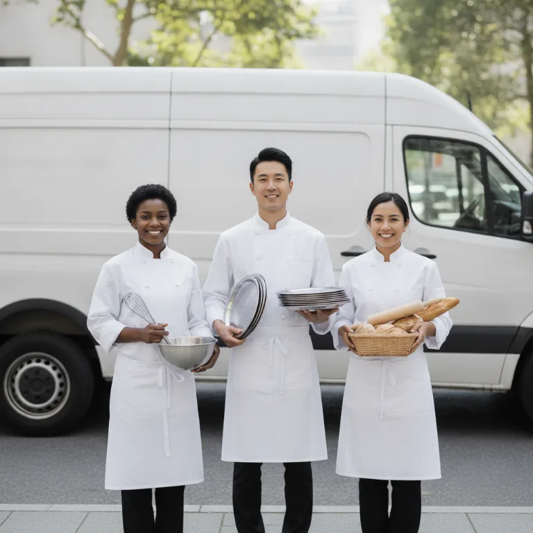 Catering team in Nanaimo